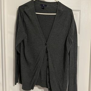 Gap women’s extra large, gray cardigan